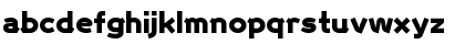 Download ProgressBlack Regular Font Lowercase Preview