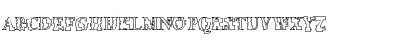 Download Psi Borgz Hollow Regular Font Lowercase Preview