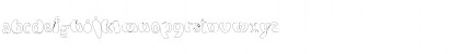 Download Psychodelic70sTallHollow Regular Font Lowercase Preview