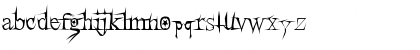 Download PsycoDeadFont Iregular Font Lowercase Preview