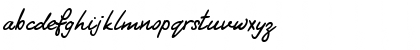 Download PT Script (Unreg.) Stream Regular Font Lowercase Preview