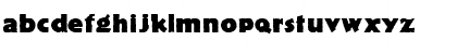 Download PublicityGothic Regular Font Lowercase Preview