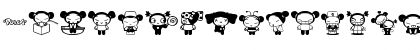 Download pucca Regular Font Lowercase Preview