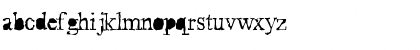 Download Pudmonkey ShrapnelFree Regular Font Lowercase Preview