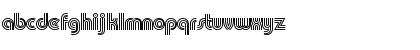 Download Puente-Triline Regular Font Lowercase Preview