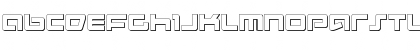 Download Pulse Rifle 3D Regular Font Lowercase Preview