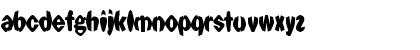 Download Punch Drunk Regular Font Lowercase Preview