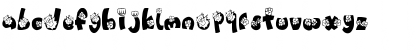 Download PUNCH!!!!! Regular Font Lowercase Preview