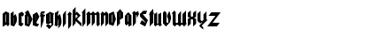 Download Pure Evil Regular Font Lowercase Preview