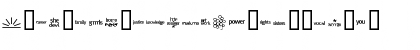 Download PussyGalore Regular Font Lowercase Preview