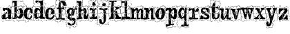 Download puzzleface regular Font Lowercase Preview