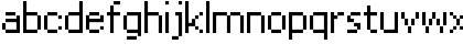 Download px Ver 8pt Regular Font Lowercase Preview