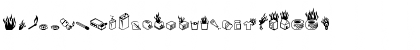 Download Pyrobats Regular Font Lowercase Preview