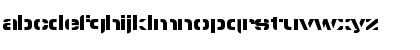 Download pyrostyle Regular Font Lowercase Preview
