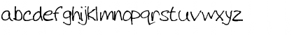 Download HandFont$- Regula Font Lowercase Preview