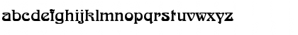 Download QTArnieB Regular Font Lowercase Preview