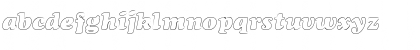 Download CooperBlaDBolItaOu1 Regular Font Lowercase Preview