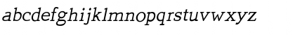 Download QuickType Plain Italic Font Lowercase Preview