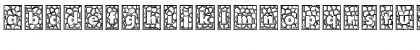 Download Quintus LeadedGlass Regular Font Lowercase Preview