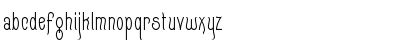 Download Quixotte Regular Font Lowercase Preview