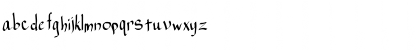 Download RAHand 1 Font Lowercase Preview