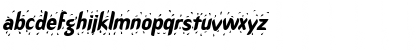 Download RainDanceSSK Italic Font Lowercase Preview