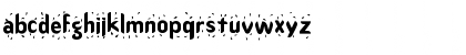 Download RainDanceSSK Regular Font Lowercase Preview