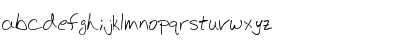 Download RapidWrite Regular Font Lowercase Preview