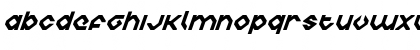 Download Charlie's Angles Super-Italic Italic Font Lowercase Preview