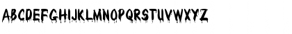 Download Redcap Bloodthirsty Font Lowercase Preview