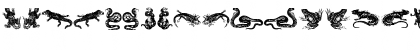 Download reptiles I Regular Font Lowercase Preview