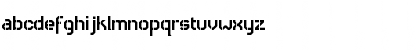 Download RH Carrier Stencil Regular Font