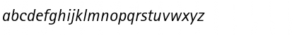 Download RotisSansSerif Italic Font Lowercase Preview