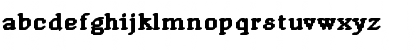 Download Rough19 Becker Regular Font Lowercase Preview