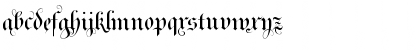 Download Royal Bavarian Fancy Regular Font Lowercase Preview