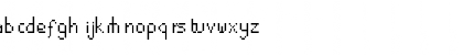 Download RuneScape Regular Font Lowercase Preview
