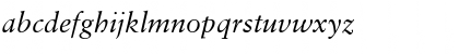 Download Sabon Italic Font Lowercase Preview