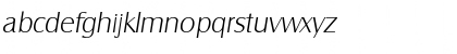 Download Salzburg-XlightIta Regular Font Lowercase Preview