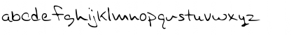 Download SammysHand Regular Font Lowercase Preview