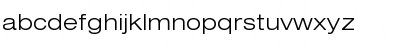Download Sans Light Extended Regular Font Lowercase Preview