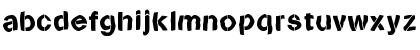 Download Sanstencil Regular Font Lowercase Preview