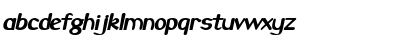 Download Savoy Bold Italic Font Lowercase Preview