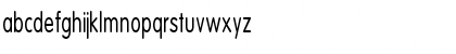 Download CorporateRoundedCondensed Regular Font Lowercase Preview