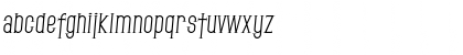 Download SF Gothican Italic Font Lowercase Preview