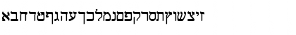 Download Shalom Regular Font Lowercase Preview