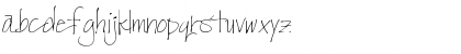Download Shennette Hand Font Lowercase Preview