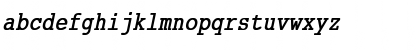 Download Courier Condensed Bold Italic Font Lowercase Preview