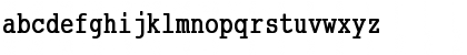 Download Courier Condensed Bold Font Lowercase Preview