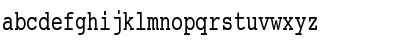 Download Courier Condensed Regular Font Lowercase Preview