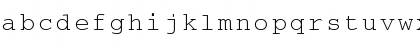 Download Courier Becker Regular Font Lowercase Preview